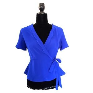 Royal Blue Tie Top